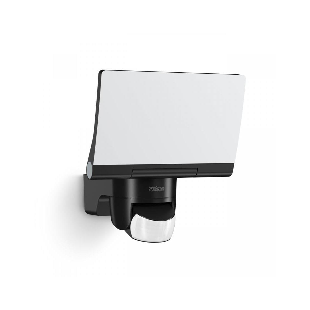 Steinel LED Spotlight XLED Home 2 S Black, Adjustable Floodlight, Exterior Light, 13.7 W, 180° Motion Sensor Spotlight for Garden, Patio Garage or Warehouse — image 1