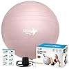 Exercise-ball-with-Air-Foot-Pump-55-75cm-Anti-Burst-Support-2200lbs-Extra-thick-Yoga-Birthing-Pregnancy-Pilates-Core-Strengthen-Fitness-Exercize-Balls-Easy-to-inflate Exercise Birthing Pregnancy ball 55-75cm - Anti-Burst Extra thick Yoga Pilates Core Strengthen Fitness Exercize Labours…