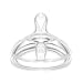 6oz Anti Colic Baby Bottle Breastfeeding for Newborn Girls by Valueder, 0-3 month, 3-6 month, Slow & Medium Flow Nipples