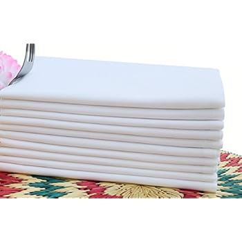 napkins cloth dinner cotton mitered optical linen sized clubs corner pieces