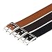 FM FM42 Black O Ring PU Simulated Leather Vintage Necklace Neckband Buckle Choker, 29-37cm(11.4