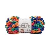 Bernat Alize Blanket-EZ Yarn Bright Rainbow