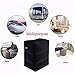 Ejoy Inflatable Travel Pillow for Foot Rest on Airplanes and Kids to Sleep on Long Flights (Black)