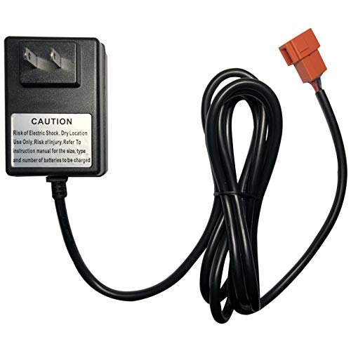 6V Battery Charger for Ride On Toys, Power Supply Adapter for Kid Trax
