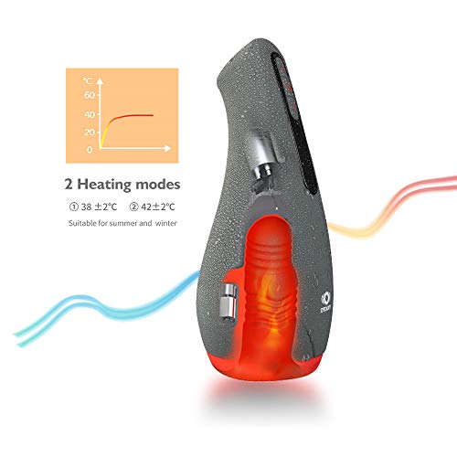 Adult Products Massage Toys for Man Vibration Massager with Heated Hands-Free Massage Tools Handheld Cordless Waterproof Electric Automatic Massage Device Massage Machine for Male