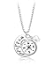 Sllaiss Compass 925 Sterling Silver Necklace Freshwater Pearl Necklace for Women