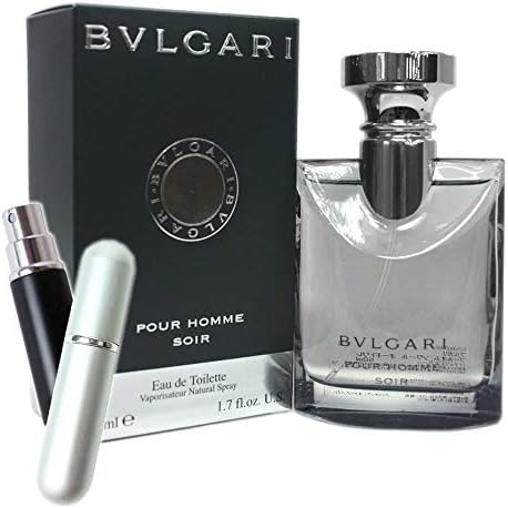 Bvlgari Bvlgari Men’s Bulgari Pool-Om Soir EDT SP 1.7 fl oz (50 ml) Brand New Gift, White Day Present