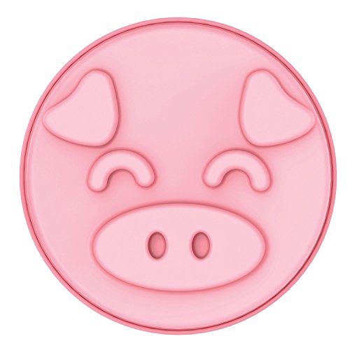 INNOKA Pig Shape Silicone Cake Mold [ Large 9"] Non-Stick Piggy Cute Chocolate Food Grade Moulds Tray Candy Cookie Cake Topper Jelly Baking Ice Mold - Thumbnail 2