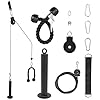 KEENSO Fitness Gym Pulley System, Biceps Curls, Triceps Extensions Fitness Gym Workout, Pols Roller Trainer Arm…