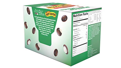 Junior Mints Chocolate Mint Flavored Hot Chocolate Pods, Compatible with 2.0 K-Cup Brewers, 12 Count - Cool Mint and Cocoa Treat
