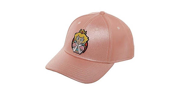 Princess Peach Glitter Dad Hat Baseball 