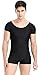 Speerise Mens Lycra Spandex Bodysuit Workout Dance Biketard Unitard