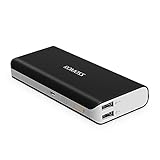 ROMOSS Solo5 10000mAh 2.1A/1A Output 2-Port Universal Power Bank - Black