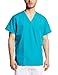 Cherokee Originals Unisex V-Neck Scrubs Shirt, Teal Blue, Small