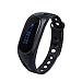 Cubot V1 Smart Fitness Bracelets Activity Pedometer Wristband Sleep Tracker Touch Screen Waterproof Smartwatch for Android and iOS Smart Phones Such as, Huawei, LG, Sony,Black【cubot official】