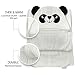 Premium Organic Bamboo Hooded Baby Towel - Large, Soft Panda Bath Robe for Boy or Girl - Perfect Shower Gift - Sized for Babies, Newborns, Infants, Toddlers & Kids - Super Absorbent and Hypoallergenic