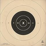 25 Yard Timed and Rapid Fire Repair Center Pistol Target Official NRA Target B-8(CT)