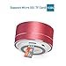 Outdoor Bluetooth Speaker, Unitek Aluminum 3W Ultra Portable Wireless Bluetooth Speakers with Micro SD TF Card Slot, FM Radio, More Bass -Pink