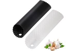 Sinnsally Garlic Peeler Skin Remover Roller,Easy Quick to Peeled Garlic Cloves with Silicone Tube Roller Garlic Peeling Kitch