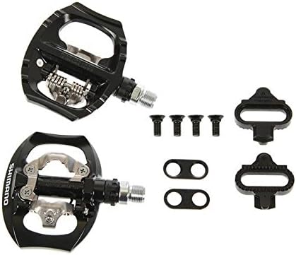 Shimano SPD Platform Pedals PD-A530 Road Touring Pedals with SM-SH51 Cleats