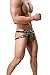 Two Pairs of Men’s Cotton Jockstraps, (M, Green)