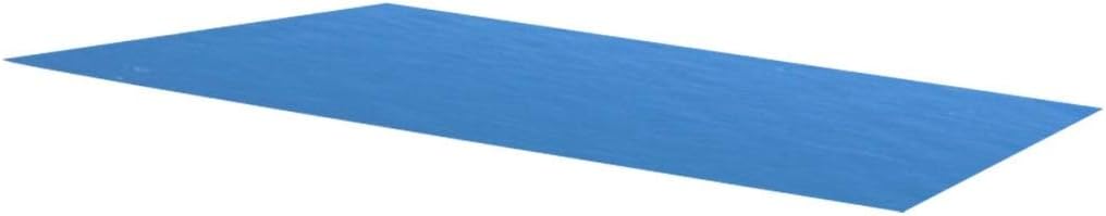 Galapara Rectangular Solar Pool Cover, PE film with air chambers, bubble wrap 450 x 220 cm Blue, Being lightweight, installing and handling easy