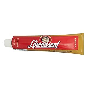 Löwensenf – Mosterd extra scherp – 200ml tube