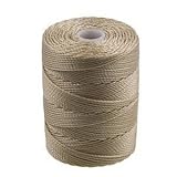 C-Lon Bead Cord, Flax - 0.5mm, 92 Yard Spool