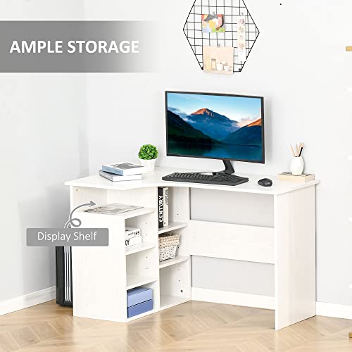 LShaped Corner Home Office Computer Desk, Study Table PC