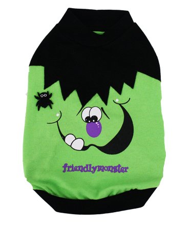 Friendly Frankenstein Monster Tee Shirt/Costume For Dogs by Puppe Love
