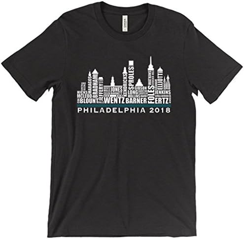 Philadelphia 2018 Skyline Player Triblend T-Shirt