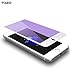 TOZO for iPhone 7/6/6S Screen Protector [Anti Blue-Ray] 3D Glass [ 3D Full Frame ] Technology Premium Tempered 2.5D PET [Soft Edge Hybrid] Screen 4.7 White