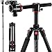 Sturdy Tiger 75” Camera Tripod & Monopod for DSLR, Professional Horizontal Arm Tripod with 360 Degree Metal Ball Head, Compact Aluminum Tripod for Travel and Work, Sturdy and Easy to Use