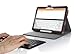 ProCase Bluetooth Keyboard Case for Samsung Galaxy Tab PRO 10.1-Inch Tablet 2014 (SM-T520) and Galaxy Note 10.1-Inch 2014 Edition Tablet (SM-P600) Bundle with Stylus Pen - Brown