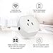 MartinJerry Mini WiFi Smart Plugs That Compatible with Alexa, Smart Home Devices to Control Your Appliance from Anywhere, no Hub Required, WiFi Smart Socket (V04) (4 Pack)