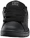 DC Unisex-Child Court Graffik Sneaker Skate Shoe, Black/Black/Black, 6 M US Big Kid