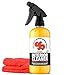 Shine Society Interior Cleaner, 100% All-Natural Extra Strength Formula, for Use On Fabric, Vinyl, Leather, Plastic, and All Other Interior Surfaces, Microfiber Towel Included (18 oz.) primary