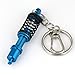 maycom Creative Hot Auto Part Model Coilover Shock Absorber Keychain Keyring Key Chain Ring Keyfob (Blue)