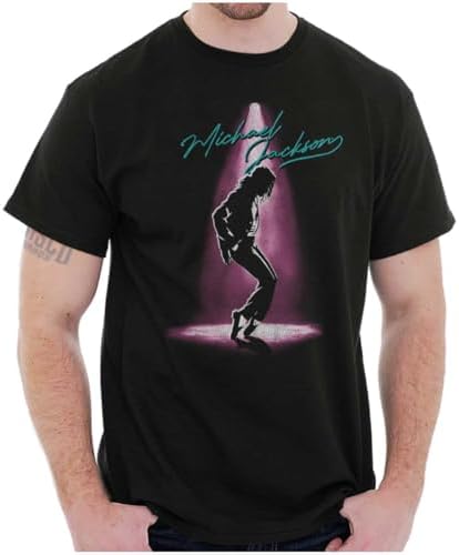 Amazon.com: Michael Jackson - Don'T Stop Mens S/S T-Shirt In Black