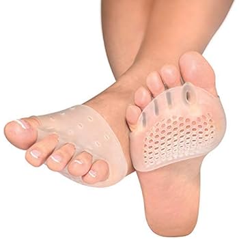 Premium Metatarsal Pads for Men & Women by Oxygen Swiss Lab | Soft Silicone Gel Ball of Foot Pads for Athletes, Morton's Neuroma, High Heels, Bunions, Running & More | Soothe Feet Pain Instantly