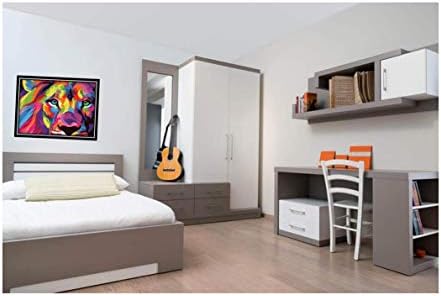 1000 Piece High-Quality Puzzle for Adults and Children - Colorful Artwork Lion