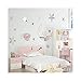 Alrens Stars DIY Mirror Wall Stickers Home Decoration Living Room Bedroom Bathroom Glow in The Dark Stars Stickers
