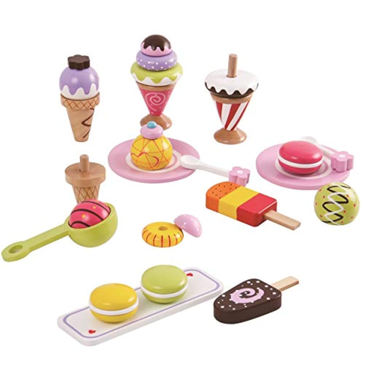 lelin toy ice cream set