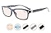 UV Protection,Anti Blue Rays,Reduce Eyestrain,180 Degree Computer Reading Glasses
