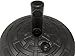 Sundaze Umbrella Base Umbrella Stand w/ 2 Set Screws Black 40lbs w/Sand.