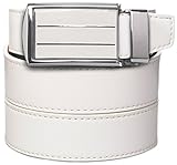 SlideBelts Men's Golf Leather Ratchet Belt - Custom Fit