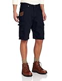 RIGGS WORKWEAR by Wrangler Men's Ripstop Ranger Short, Navy, 42