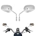 Side Mirrors for Road King Sportster Street Electra Glide Dyna Softail Road Glide Rear View Chrome 1982-2018 2019 2020