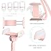 Flexible Gooseneck Phone Holder, licheers Lazy Bed Holder Phone Stand for Phone 11 Pro XS Max XR X 8 7 6 6S Plus, Samsung and 3.5-7 Inch Devices, Overall Length 35.4In (Pink)
