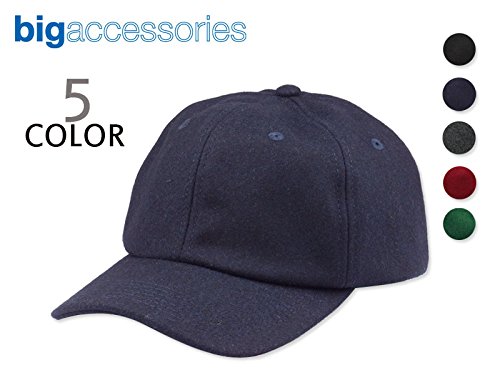 big accessories wool baseball cap